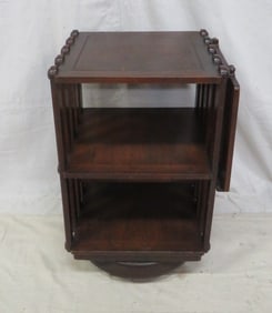 Arts and Crafts Revolving Bookcase by Sargent