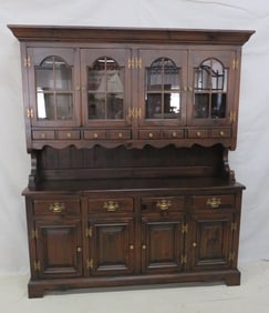 Tavern Pine China Cabinet