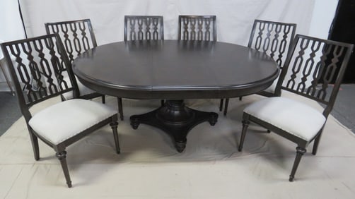Universal Furniture Postscript Tartan Dining Set