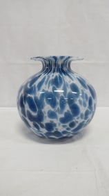 Vetri Artistici Murano Style Art Glass Vase Italy