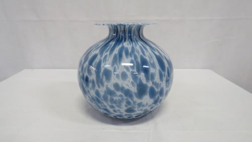 Vetri Artistici Murano Style Art Glass Vase Italy