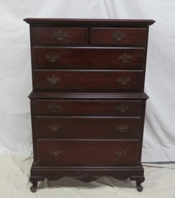 Antique Mahogany Chest on Chest