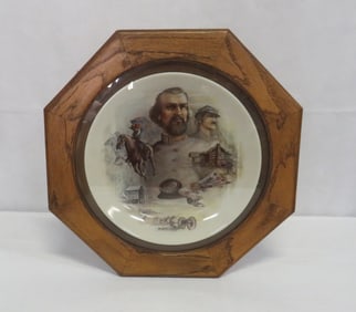 Vintage Framed Standing Proud Gorham Plate