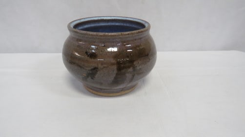 Signed Studio Art Pottery Jardiniere