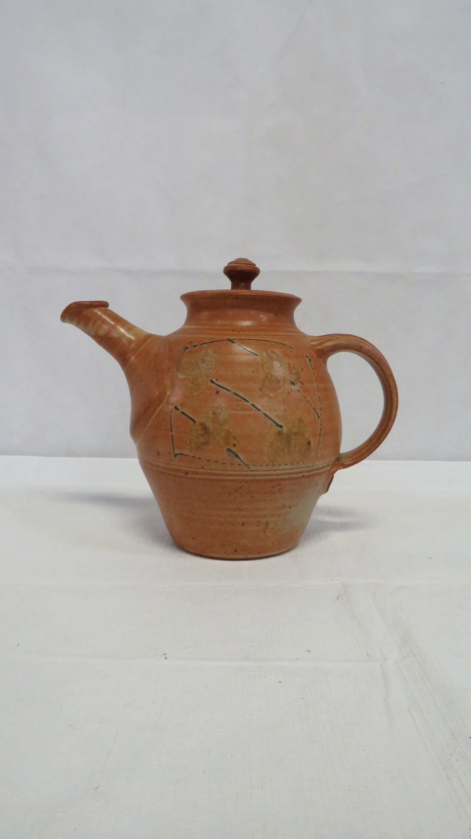 Studio Pottery Tea Pot (1 of 4)