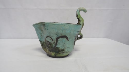 Abstract Studio Pottery Pitcher