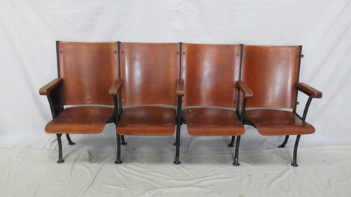 Vintage Folding Theatre Seating