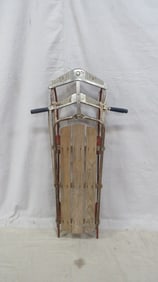 Vintage Wood and Chrome Sled