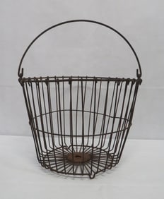 Vintage Large Wire Basket