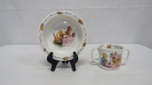 Royal Doulton Disney Classic Pooh Cup & Bowl