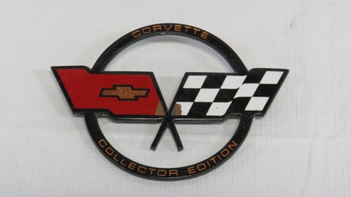 1982 Corvette Collector Edition Gas Door Emblem