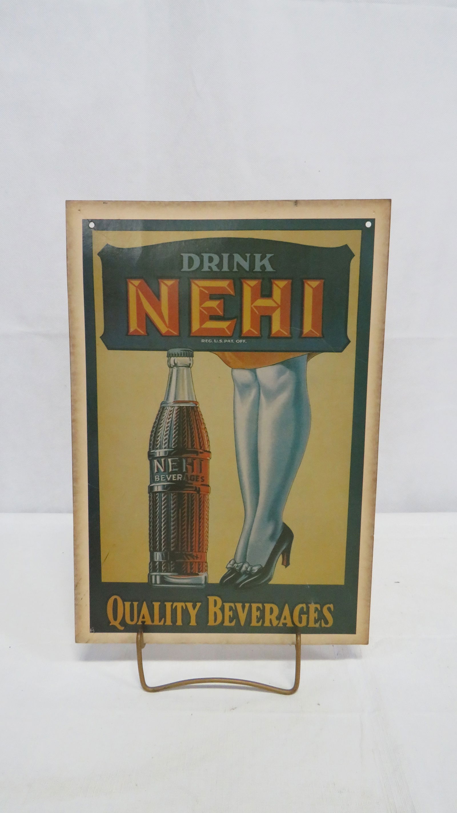 Vintage NEHI Beverage Poster (1 of 3)