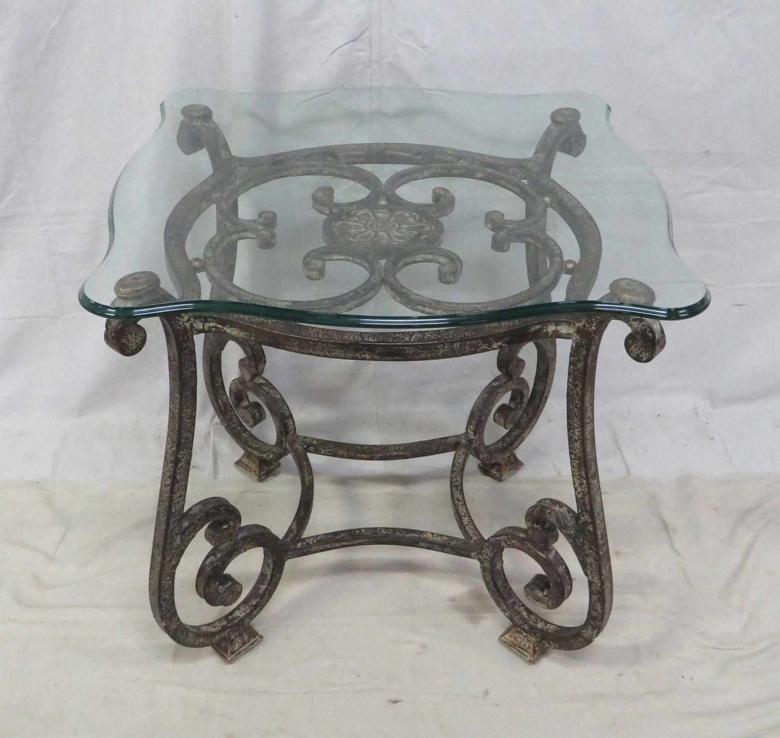 Drexel Heritage Wrought Iron Occasional Table (1 of 2)