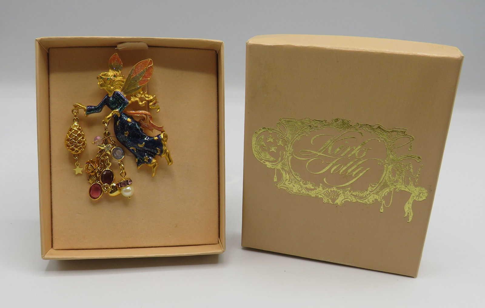 Kirks Folly Twinkle the Tooth Fairy Brooch: Kirks Folly Twinkle the Tooth Fairy Brooch in original box