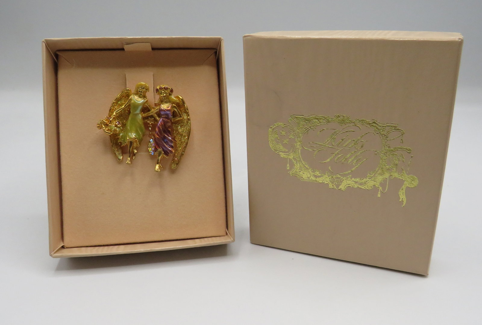 Kirks Folly Soul Sisters Fairy Brooch: Kirks Folly Soul Sisters Fairy Brooch in original box