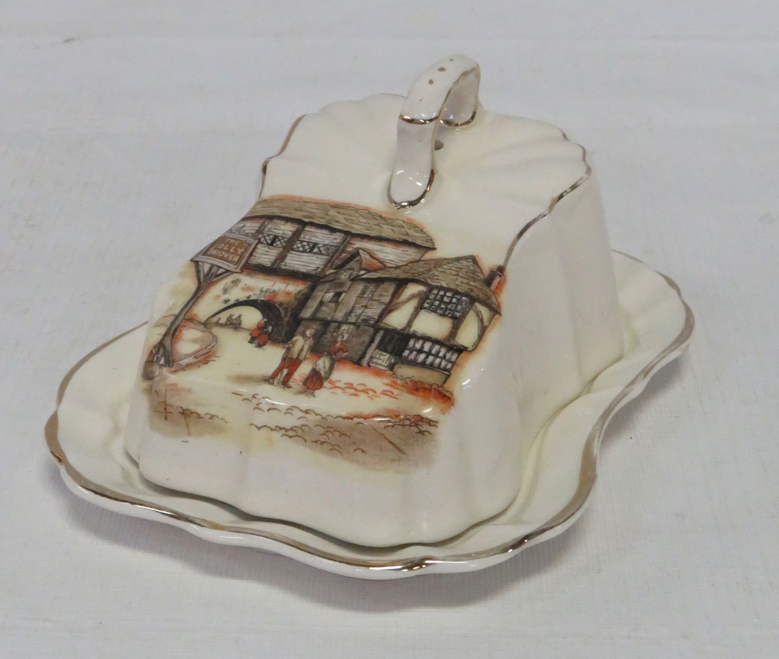 Vintage Sandland Ware Covered Butter Cheese Dish (1 of 5)