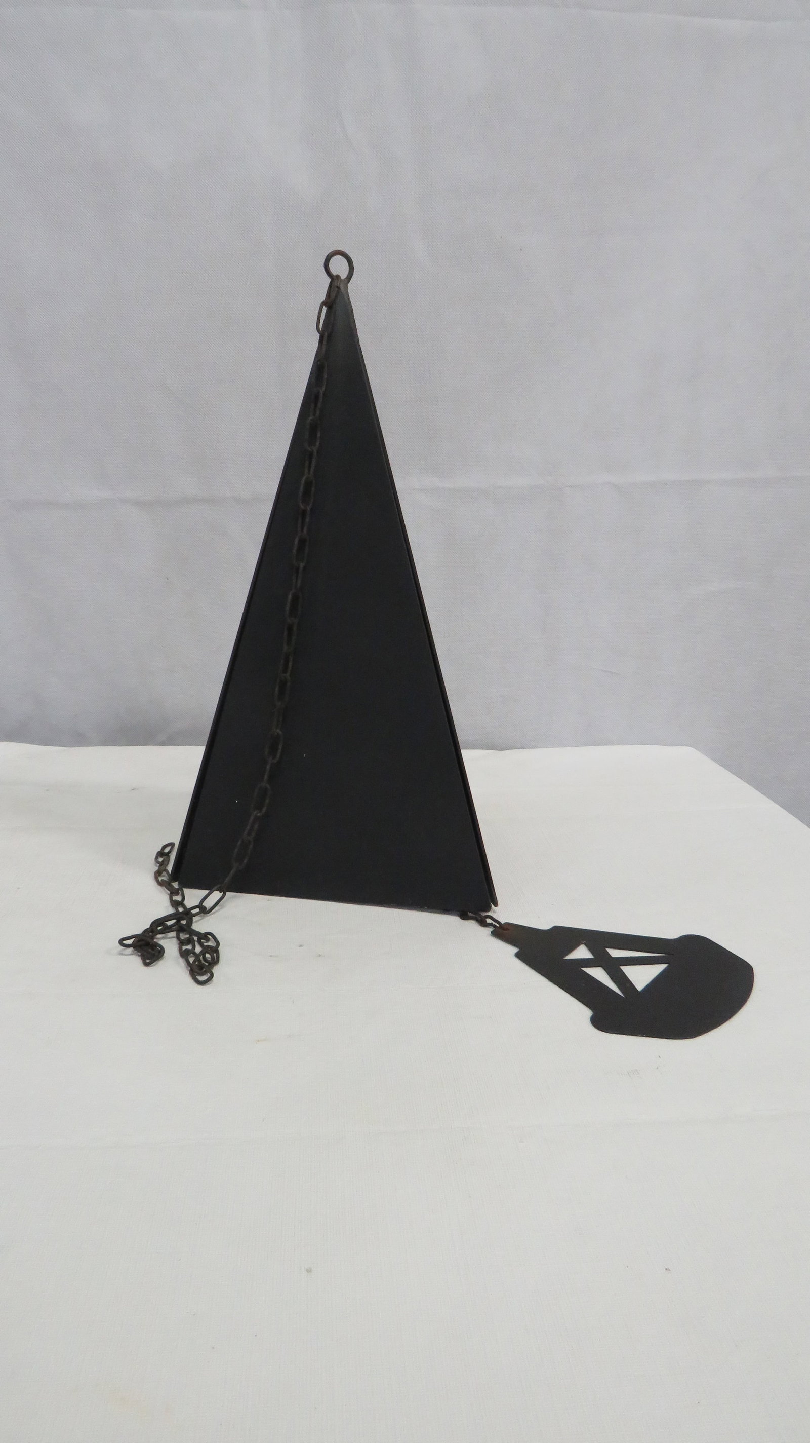 Metal North Country Wind Bells: Metal North Country Wind Bells in good condition, 26''