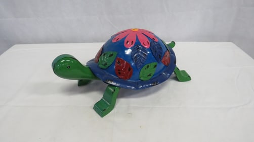Metal Turtle Garden Art