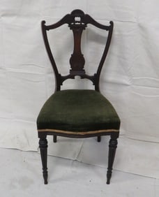 Antique Victorian Petite Occasional Chair
