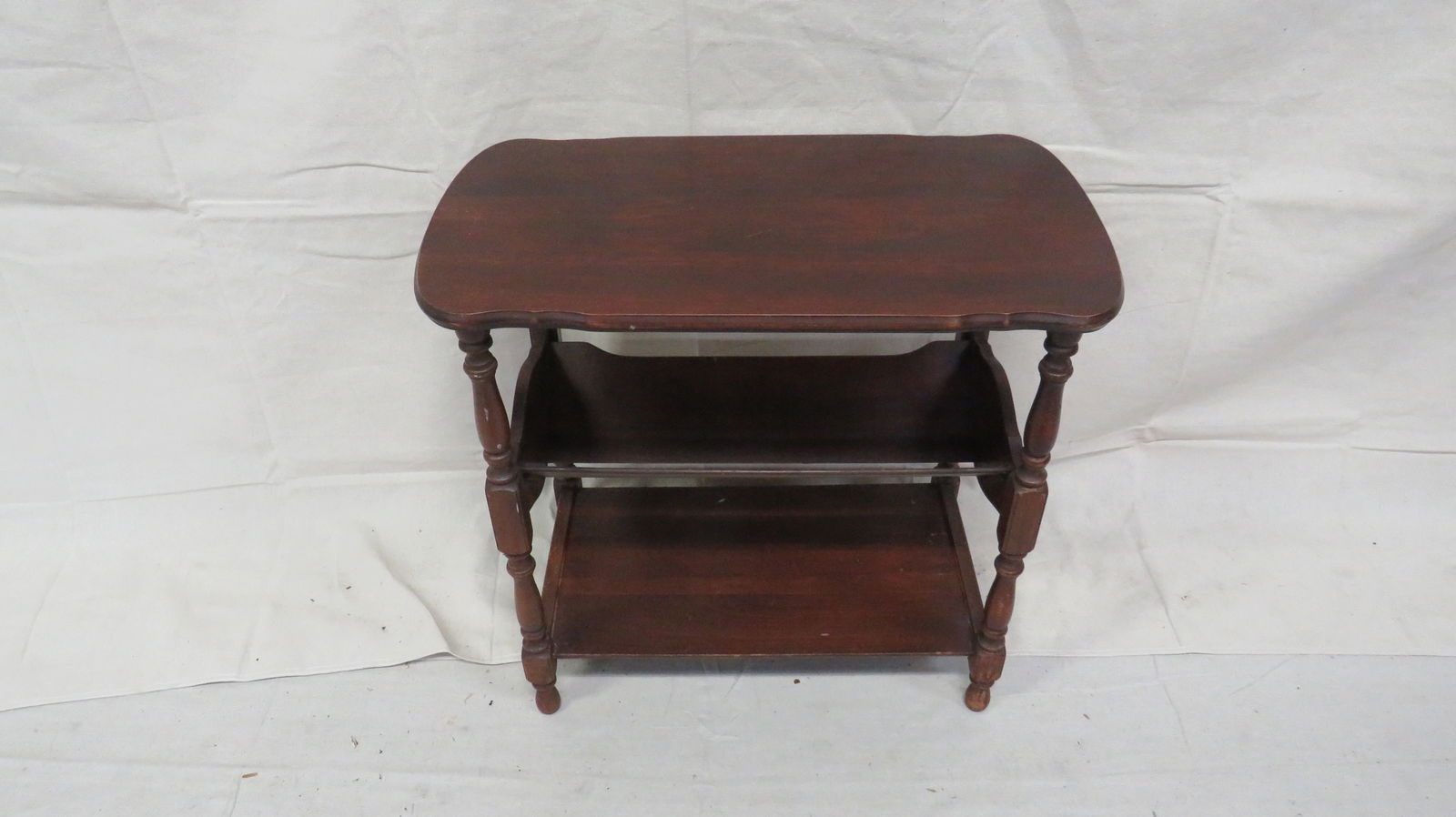 Antique 1940's Bookshelf Side Table (1 of 4)