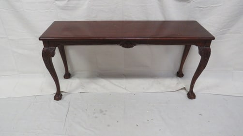 Vintage Mahogany Sofa Table