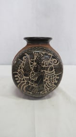 San Juan de Oriente Mayan Design Art Pottery