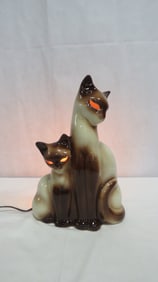 Mid Century 1950's Howard Kron Siamese Cat Lamp