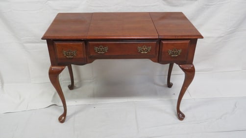 Vintage American Drew Cherry Lift Top Vanity