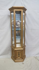 Regency Style Curio Cabinet
