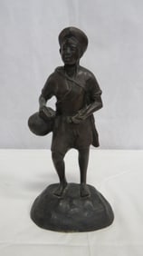 Patinated Bronze Statue From Vietnam