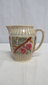 Weller Zona Art Pottery Apple Pitcher