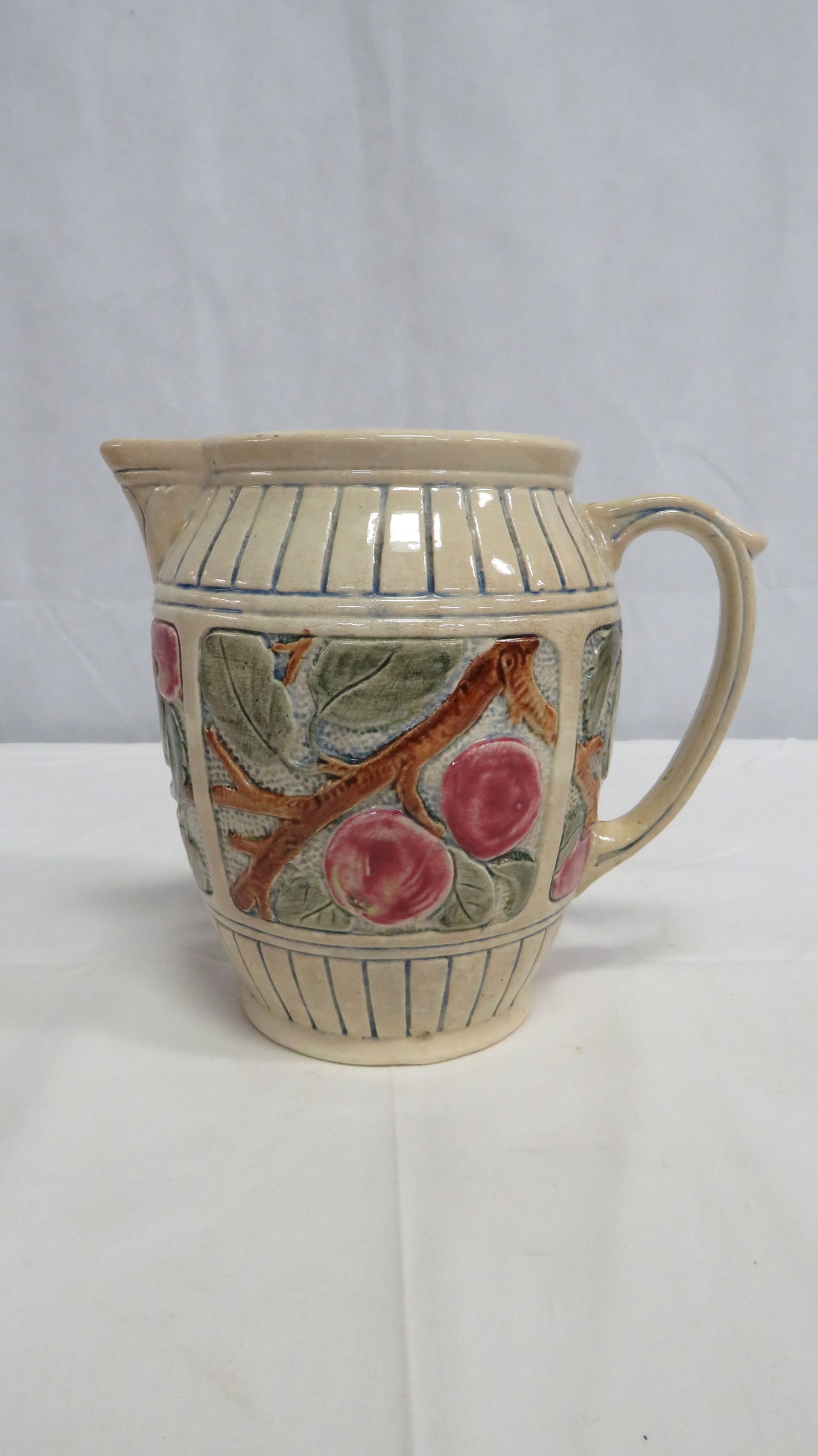 Weller Zona Art Pottery Apple Pitcher (1 of 4)