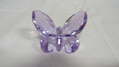 Swarovski Crystal Amethyst  Brilliant Butterfly
