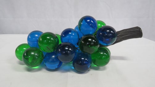 MCM Lucite Decorative Grape Cluster