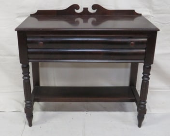Antique Empire Mahogany Server J.B. Van Sciver