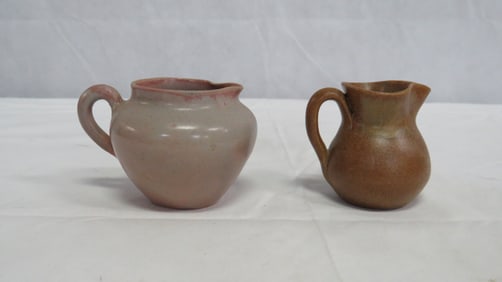 Georgia Art Pottery J W Gordy Mini Pitchers