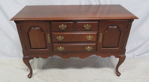 Queen Anne Broyhill Cherry Sideboard