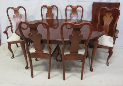 Vintage American Drew Cherry Dining Set