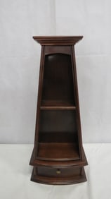 Vintage Ethan Allen Regency Tiered Hanging Shelf