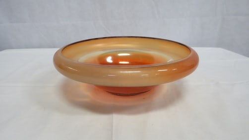 Vintage Aurene Stretch Glass Center Bowl