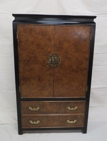 Vintage Chinoiserie Century Chin Hua Armoire