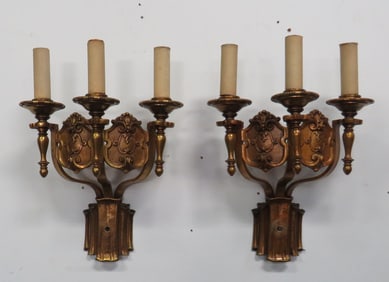 Pair of  Neoclassical Wall Sconces
