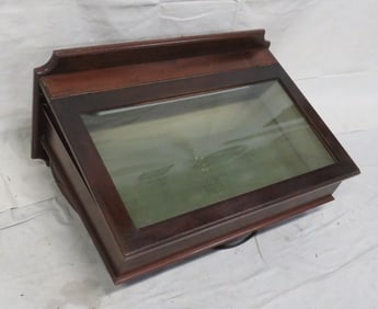 Antique Wall Mounted Showcase