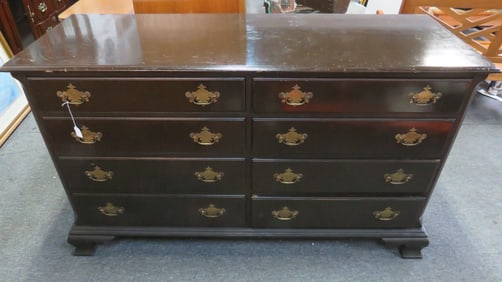 Antique Mahogany Chippendale Dresser