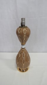 Mid Century Modern Barbell Lamp