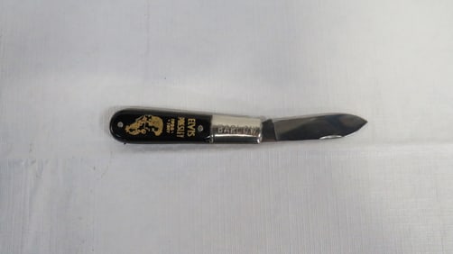 Vintage Elvis Presley Barlow Folding Knife