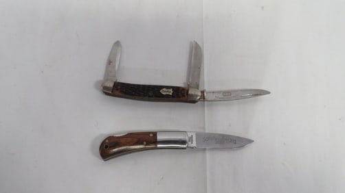 Vintage Schrade & Carolina Folding Knives