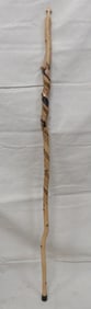Hand Carved Folk Art Walking Stick