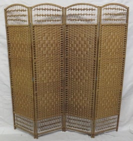 Vintage Boho Folding Screen