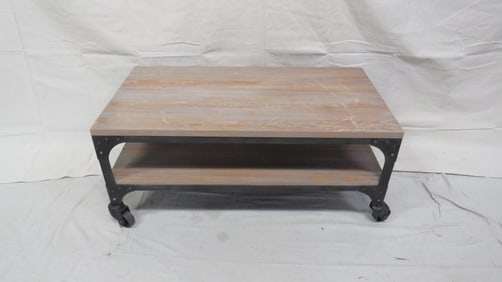 Modern Industrial Style Coffee Table